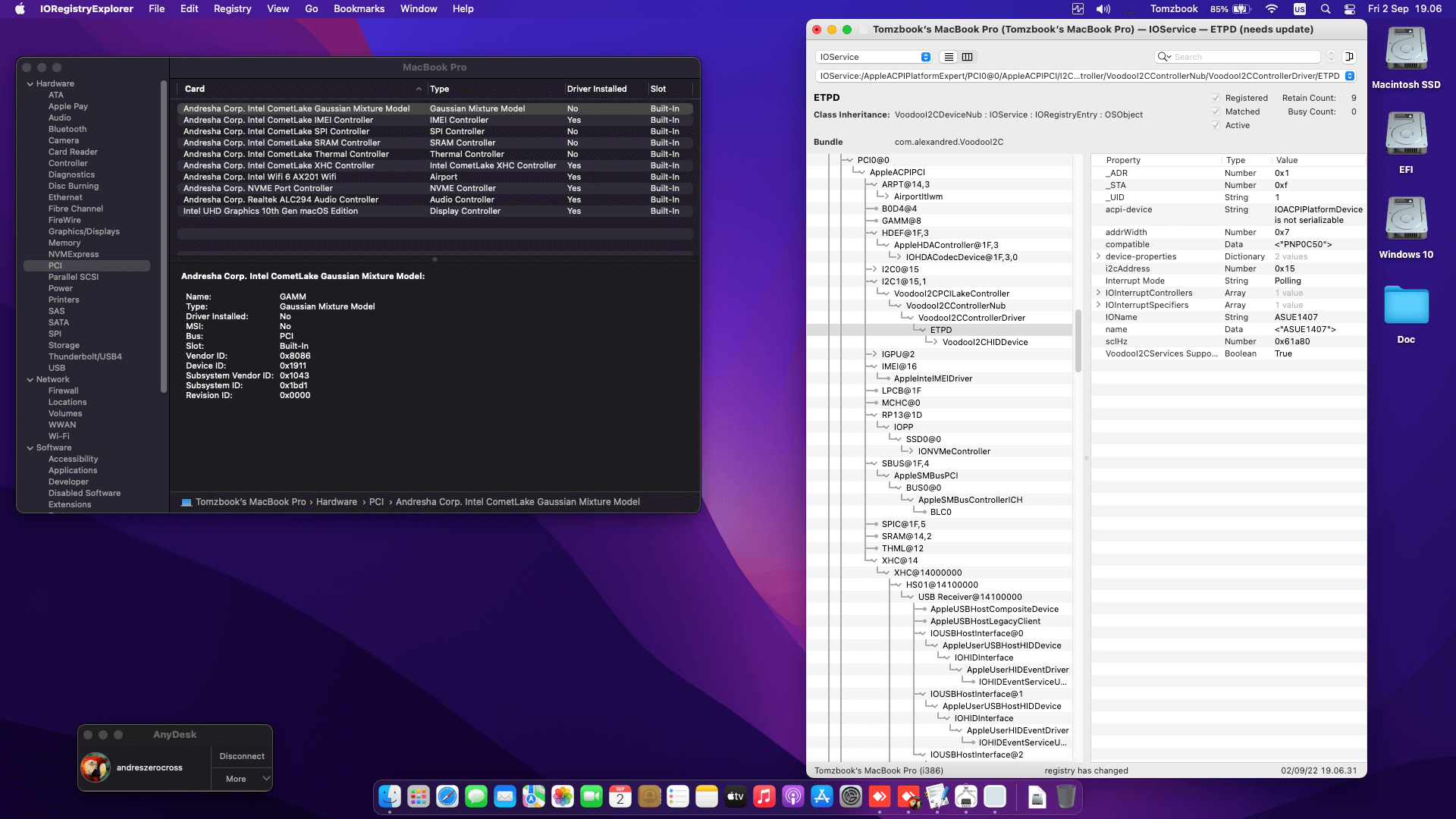 Asus Zenbook UX333FAC A501T 2nd [CometLake   Intel UHD 10Th Gen + I2C]   OpenCore 9